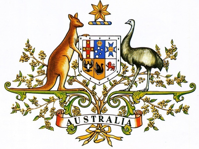 Official Coat of Arms of The Commonwealth of Australia